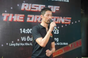 Johnny trí nguyễn giữ vai trò tổng đạo diễn giải đấu mma “dragon fight league” (dfl) - ảnh: liên phong